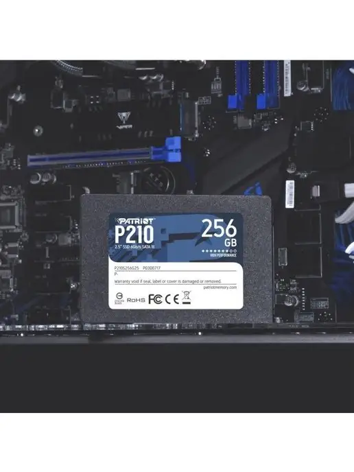 PATRIOT SSD накопитель P210 P210S256G25 256ГБ, 256 ГБ, фото 4