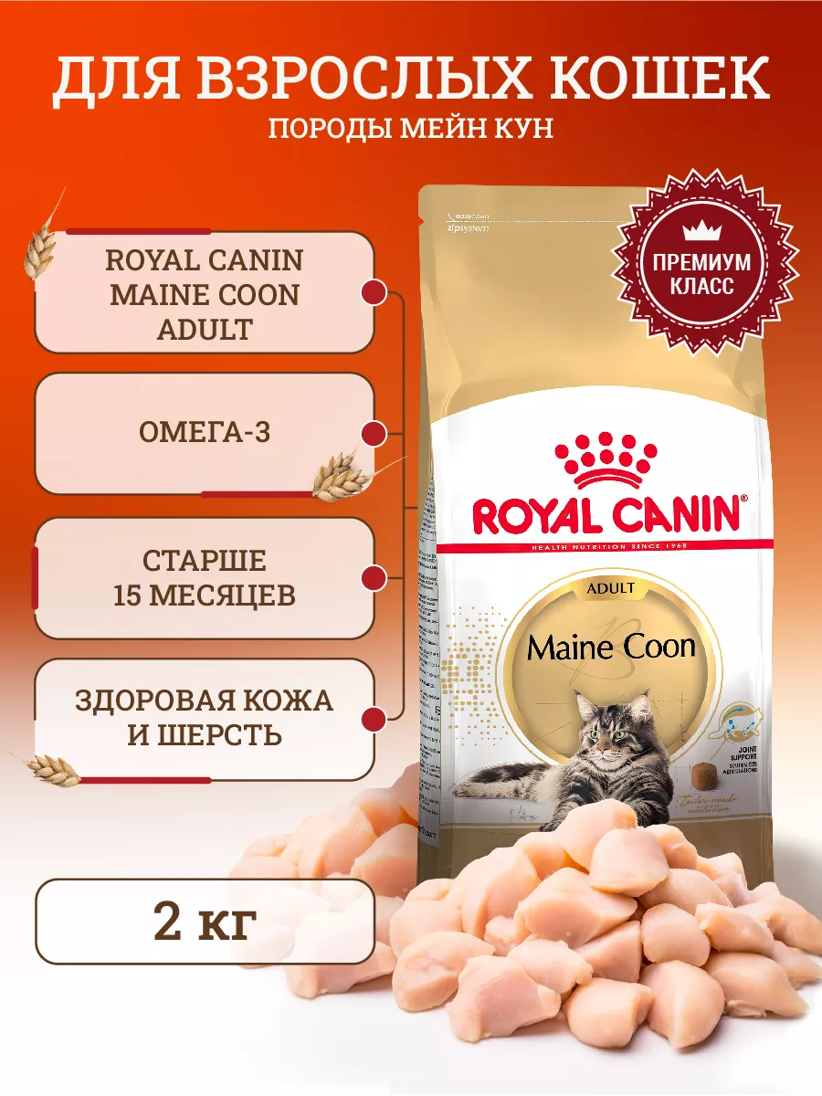 Royal Canin Maine Coon 2 Кг Купить