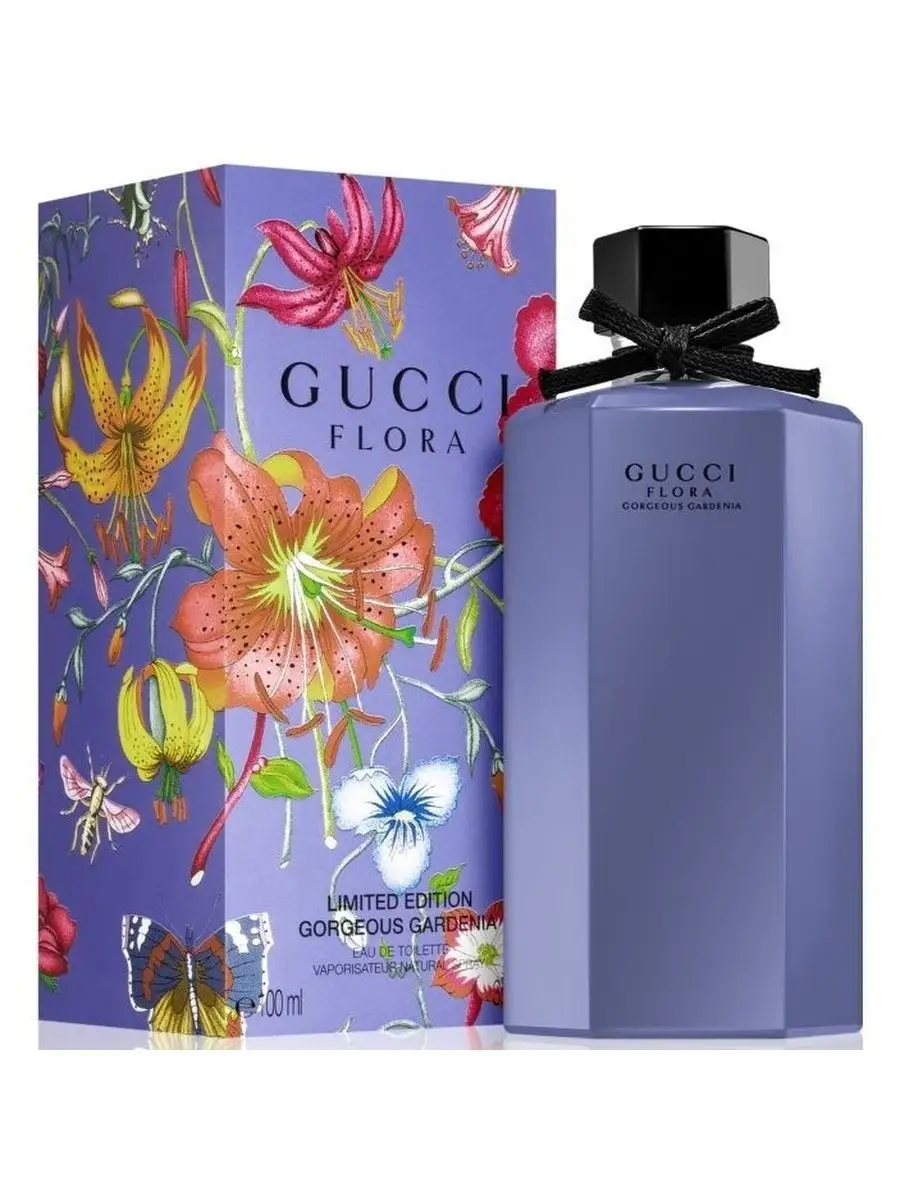 Flora Gorgeous Gardenia 100мл фиолетовый Gucci Parfumes 140705490