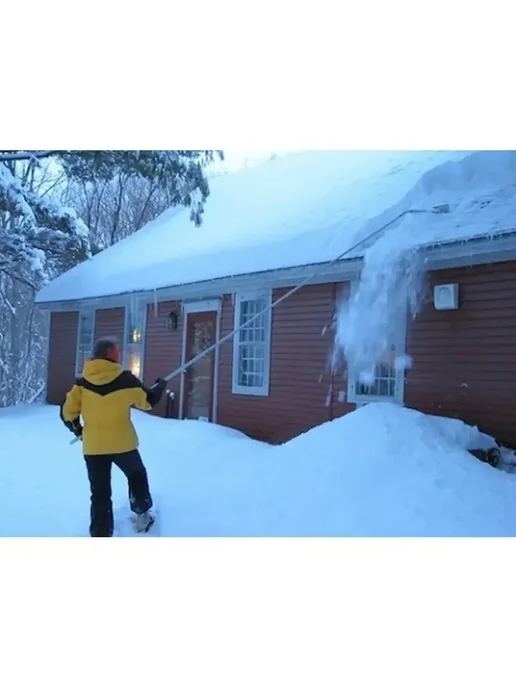 INFILD Скребок для уборки снега с крыши 5,6 м, 5,6 м, фото 5