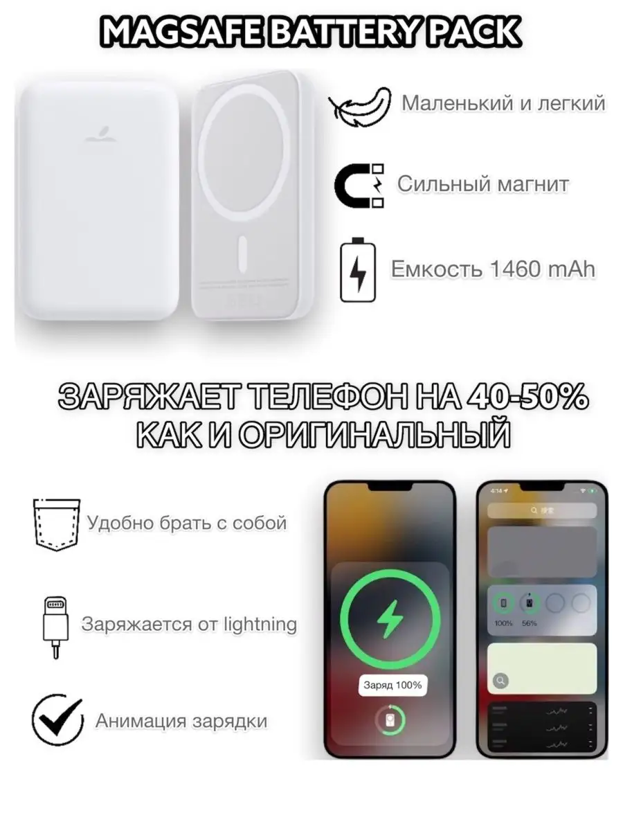 Беспроводное зарядное устройство 6 в 1 для Apple IPhone DENZZA SHOP  140733128 купить за 2 572 ₽ в интернет-магазине Wildberries