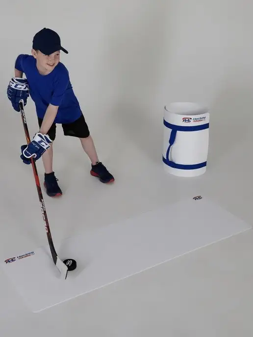 HOCKEY SKILLS Хоккейная Рулонная панель 50*150*0,2 см Искусственный лед, 50x150x0.2 см, фото 2