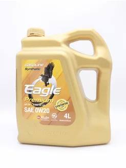 Масло моторное синтетическое PREMIUM Gasoline 0w20 4л Eagle 140782407 купить за 2 790 ₽ в интернет-магазине Wildberries
