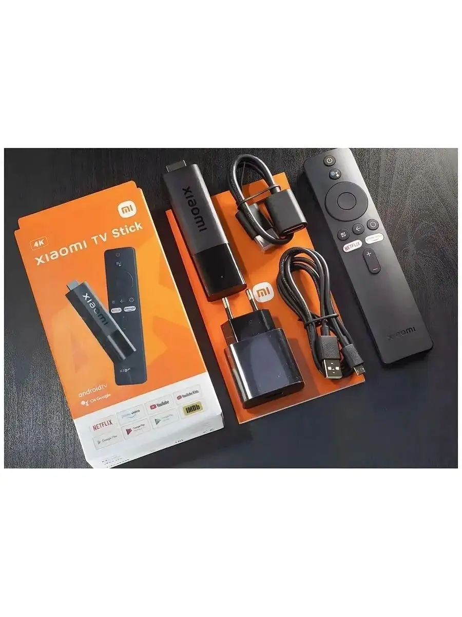 Смарт ТВ приставка Xiaomi Mi TV Stick 4K Xiaomi 140782669 купить в  интернет-магазине Wildberries