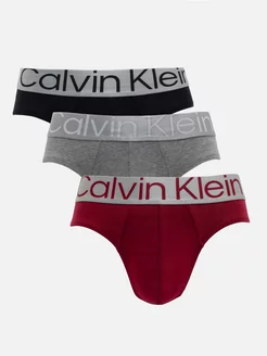 Трусы в комплекте 3 пары для взрослых Calvin Klein 140801388 купить за 3 690 ₽ в интернет-магазине Wildberries