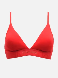 Бюстгальтер без косточек хлопок для взрослых Calvin Klein 140801447 купить за 1 629 ₽ в интернет-магазине Wildberries