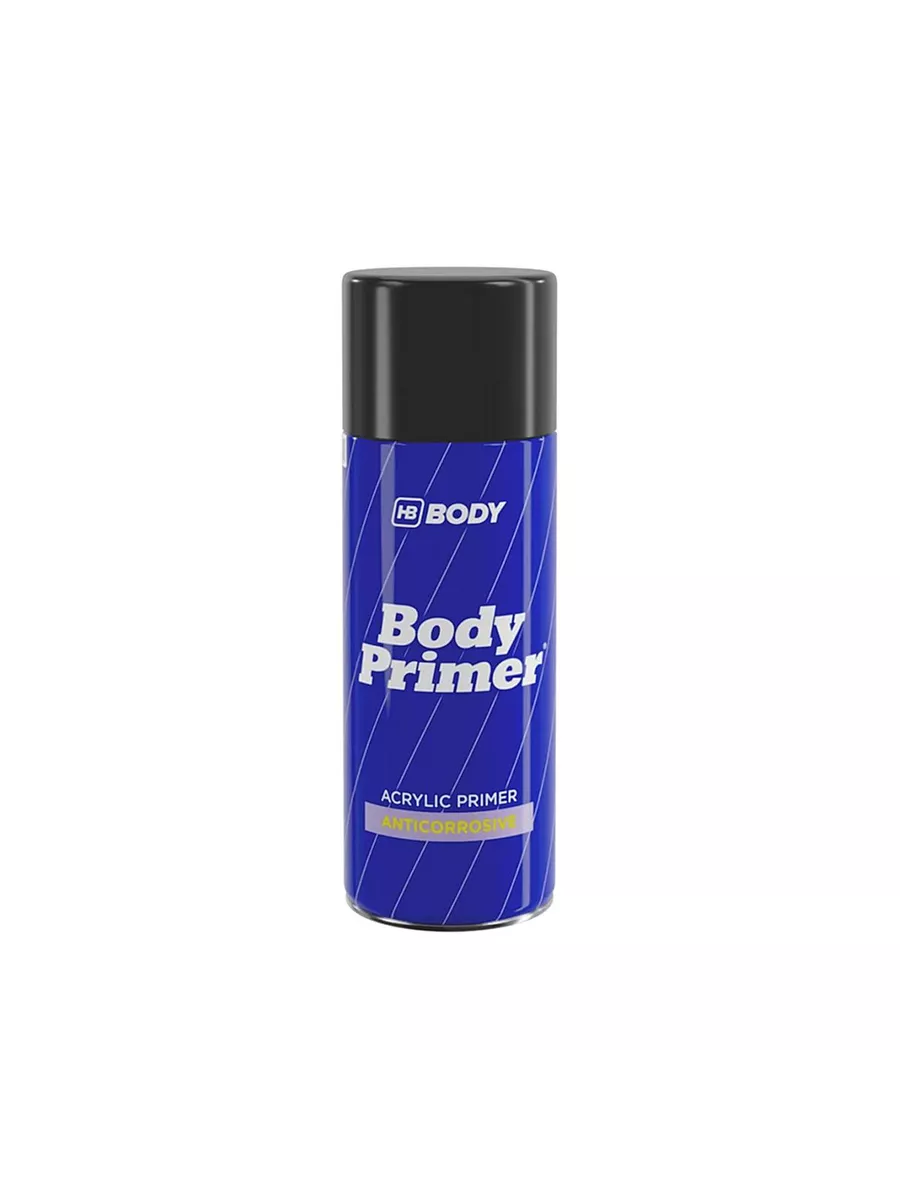 BODY Primer 1K Автогрунтовка антикоррозийная, черный 400 мл.