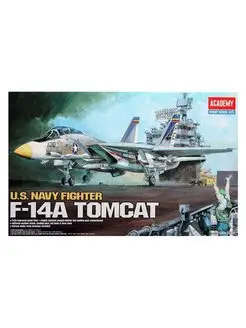 12253 Academy Самолет F-14A Томкэт (1:48) Academy Hobby Model Kits 140832568 купить за 4 275 ₽ в интернет-магазине Wildberries