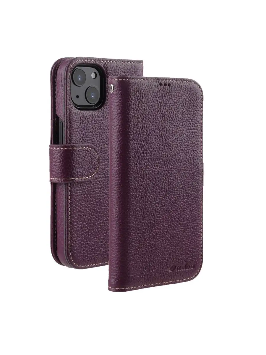 Melkco Кожаный чехол книжка Wallet Book Type для iPhone 14 Pro