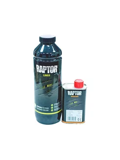 U-POL RLB/S1 Raptor Защитное покрытие раптор (черный) 1 л. U-POL 140857279 купить за 3 374 ₽ в интернет-магазине Wildberries