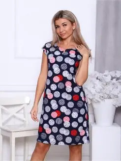 Платье домашнее Domasha collection 140904548 купить за 750 ₽ в интернет-магазине Wildberries