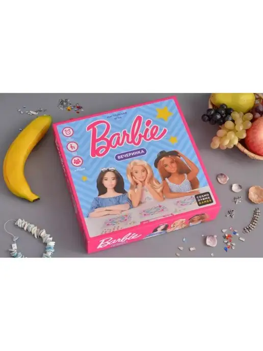 AnzorStore Настольная игра Barbie Вечеринка, розовый, фото 2