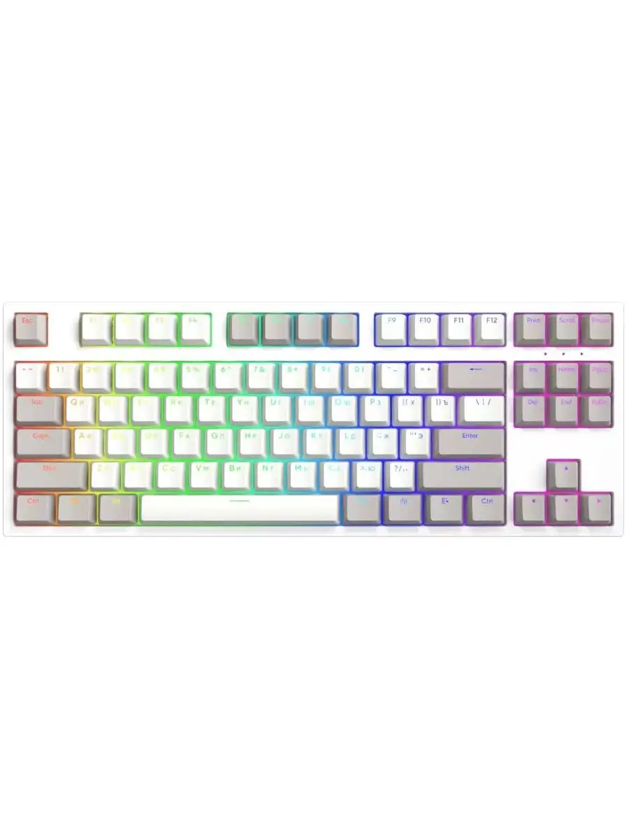 Клавиатура игровая Keyrox TKL Classic Retro с RGB подсветкой Red Square  140936735 купить в интернет-магазине Wildberries