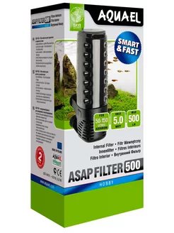 Внутренний фильтр ASAP FILTER 500, 50-150 л AQUAEL 140951439 купить за 2 040 ₽ в интернет-магазине Wildberries