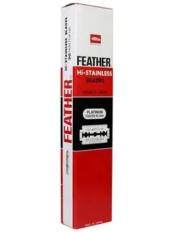 Сменные лезвия для Т образного станка 100шт FEATHER 140958504 купить за 1 670 ₽ в интернет-магазине Wildberries