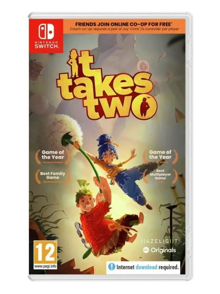 It Takes Two (nintendo switch,русские субтитры) NINTENDO 140972324 купить  за 2 628 ₽ в интернет-магазине Wildberries