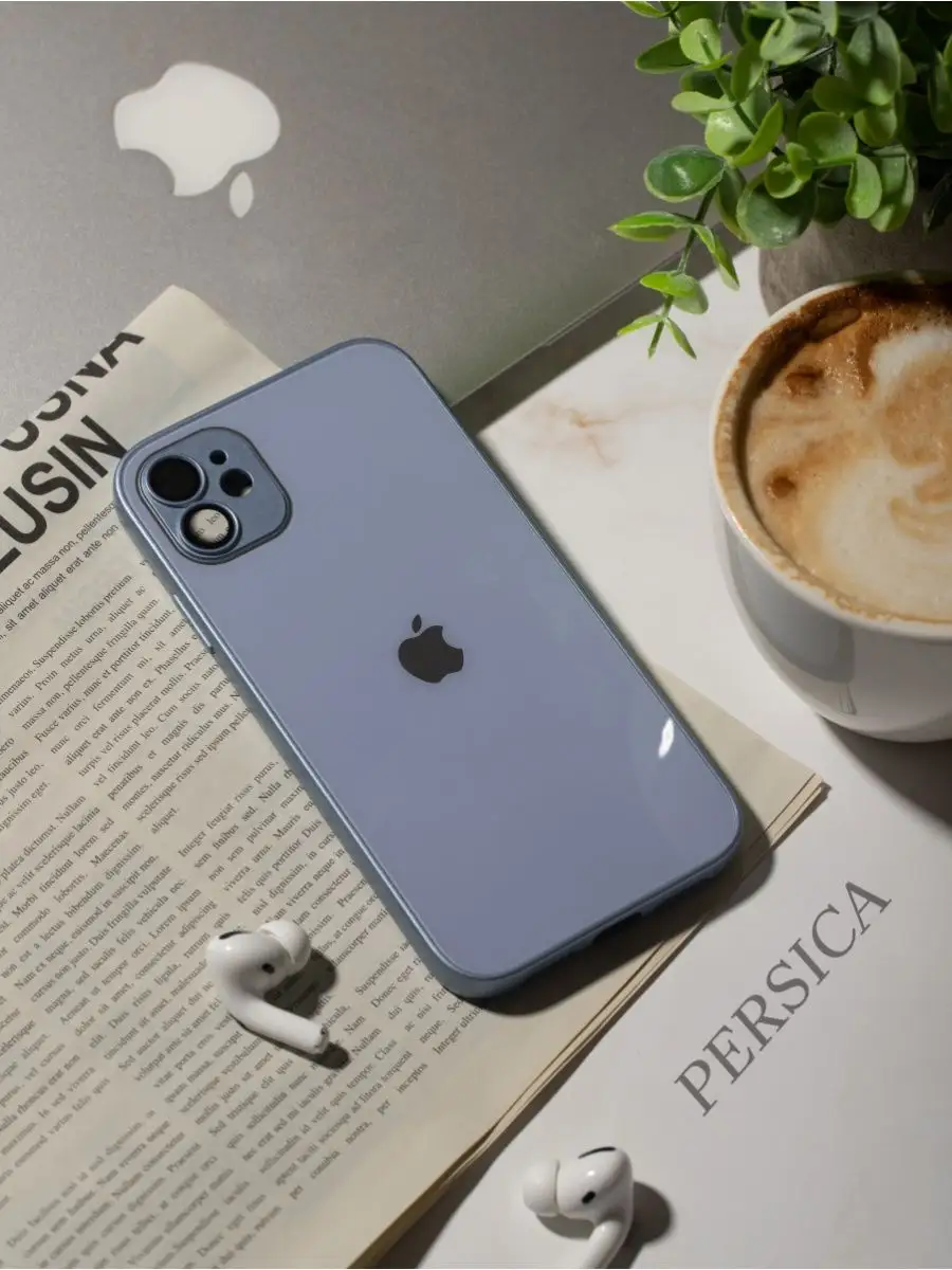 Чехол на iPhone 11 стеклянный Persica 140973084 купить за 498 ₽ в  интернет-магазине Wildberries