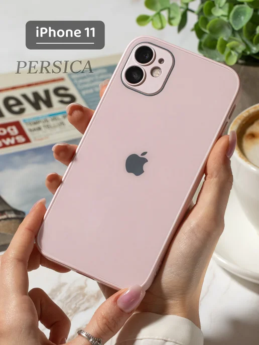 Стеклянный Чехол Айфон 11