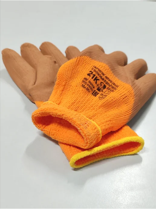 HandPulse Перчатки рабочие зимние, оранжевый, фото 3