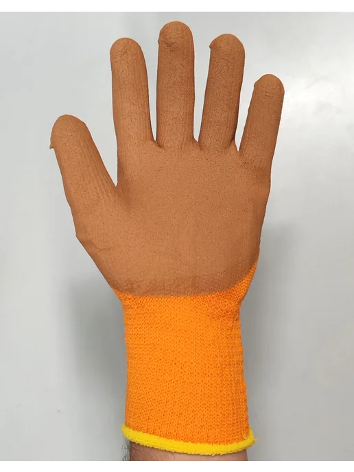 HandPulse Перчатки рабочие зимние, оранжевый, фото 5