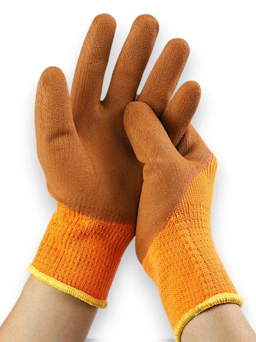 HandPulse Перчатки рабочие зимние, оранжевый, фото 8