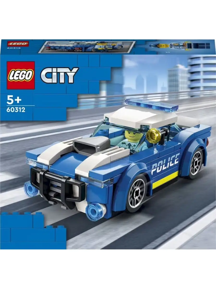 Конструктор LEGO City Police 60312 Полицейская машина LEGO 141113553 купить  за 1 049 ₽ в интернет-магазине Wildberries