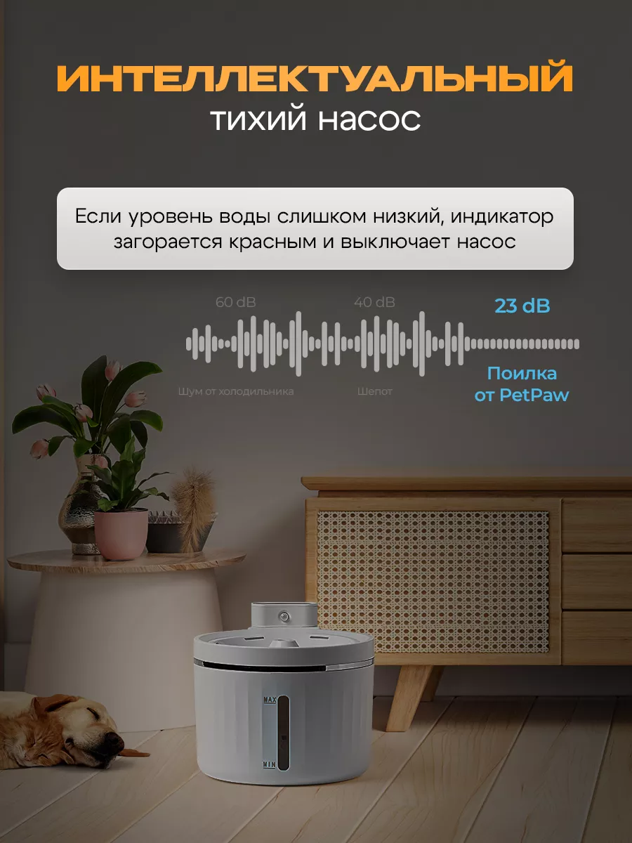 Поилка для кошек автоматическая фонтан PetPaw 141120876 купить в  интернет-магазине Wildberries