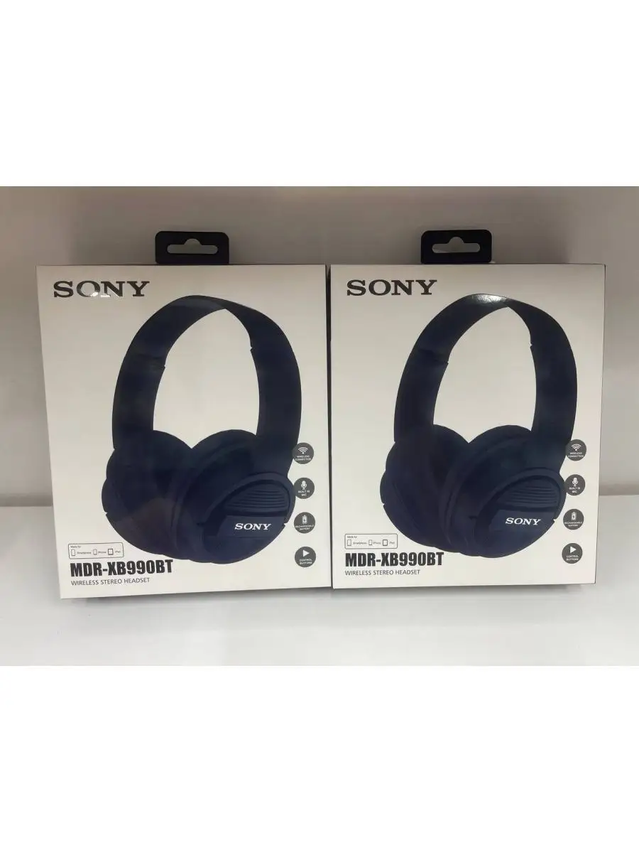 Беспроводные наушники Sony MDR-XB990BT Sony 141182344 купить за 1 701 ₽ в  интернет-магазине Wildberries