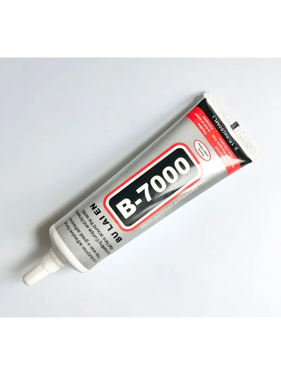 Клей герметик B-7000 / B7000 (50 ml) прозрачный эластичный