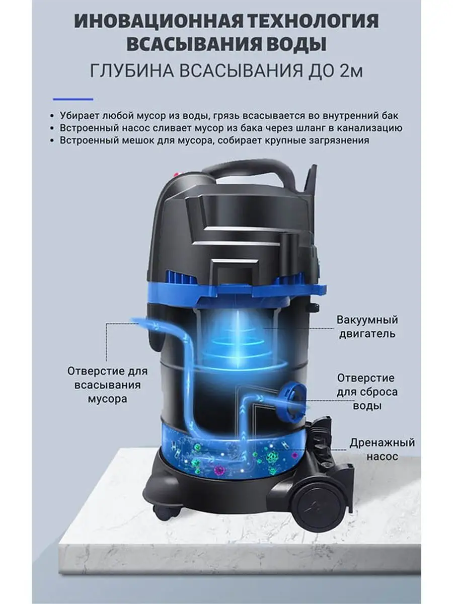 Пылесос для пруда и бассейна Pond Vacuum Pro1 Pondtech 141241237 купить за  37 040 ₽ в интернет-магазине Wildberries