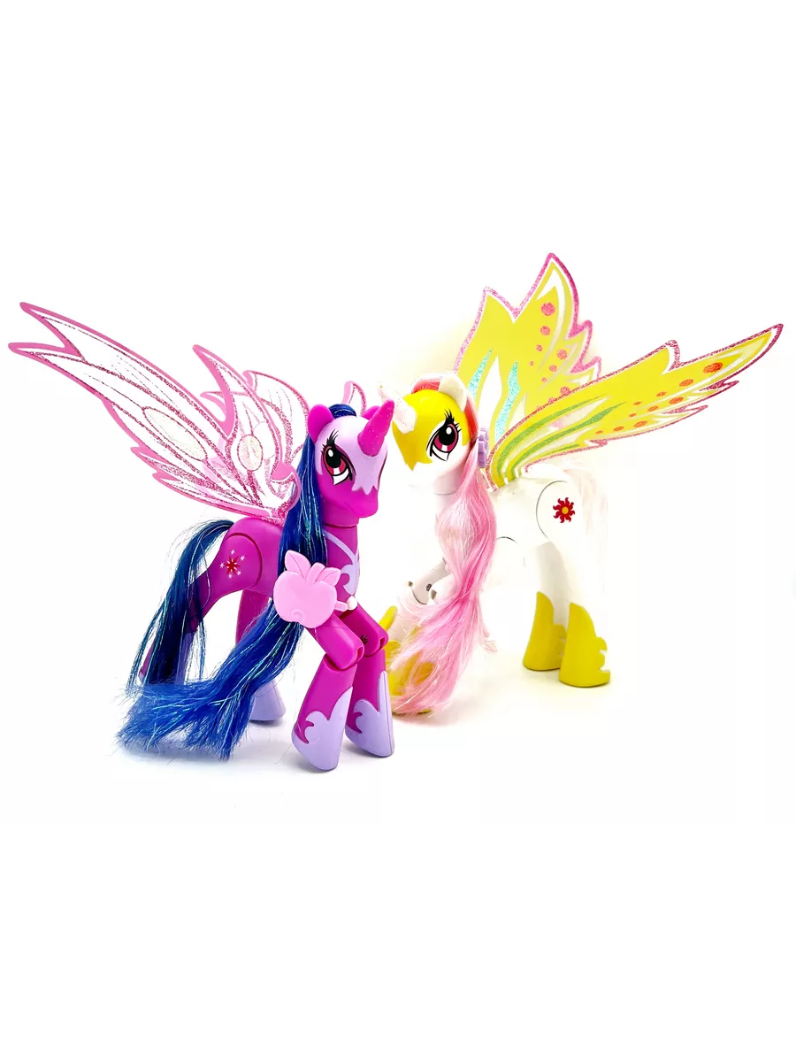 Набор пони my little pony фигурки светящиеся игрушки UndyingToys 141242933  купить за 1 855 ₽ в интернет-магазине Wildberries