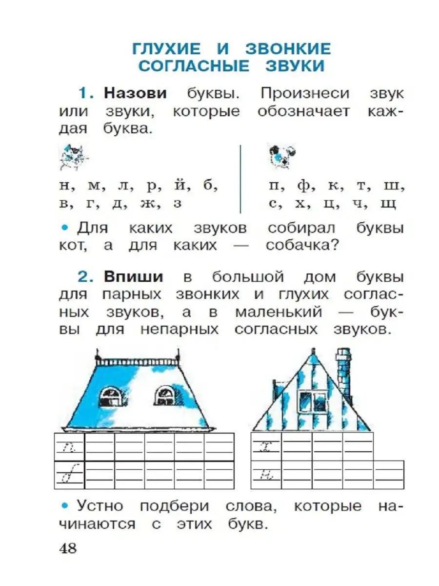 Русский язык 1 класс Рабочая тетрадь Канакина СФП Просвещение 141246743  купить в интернет-магазине Wildberries