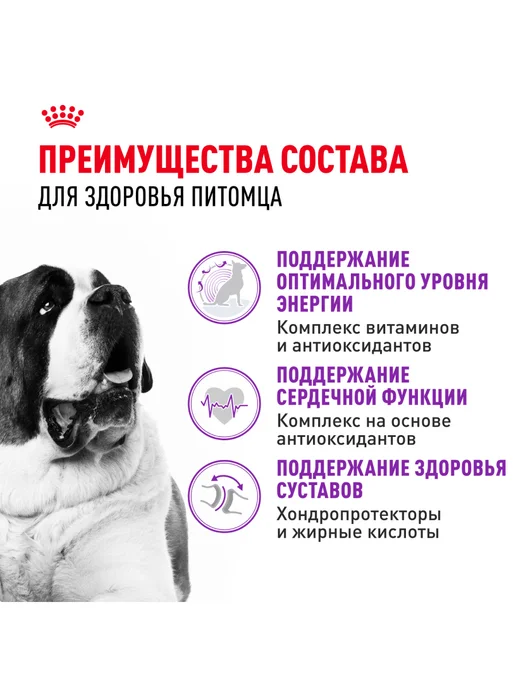 Сухой корм Royal canin Гигантских для собак, 15 кг, фото 3