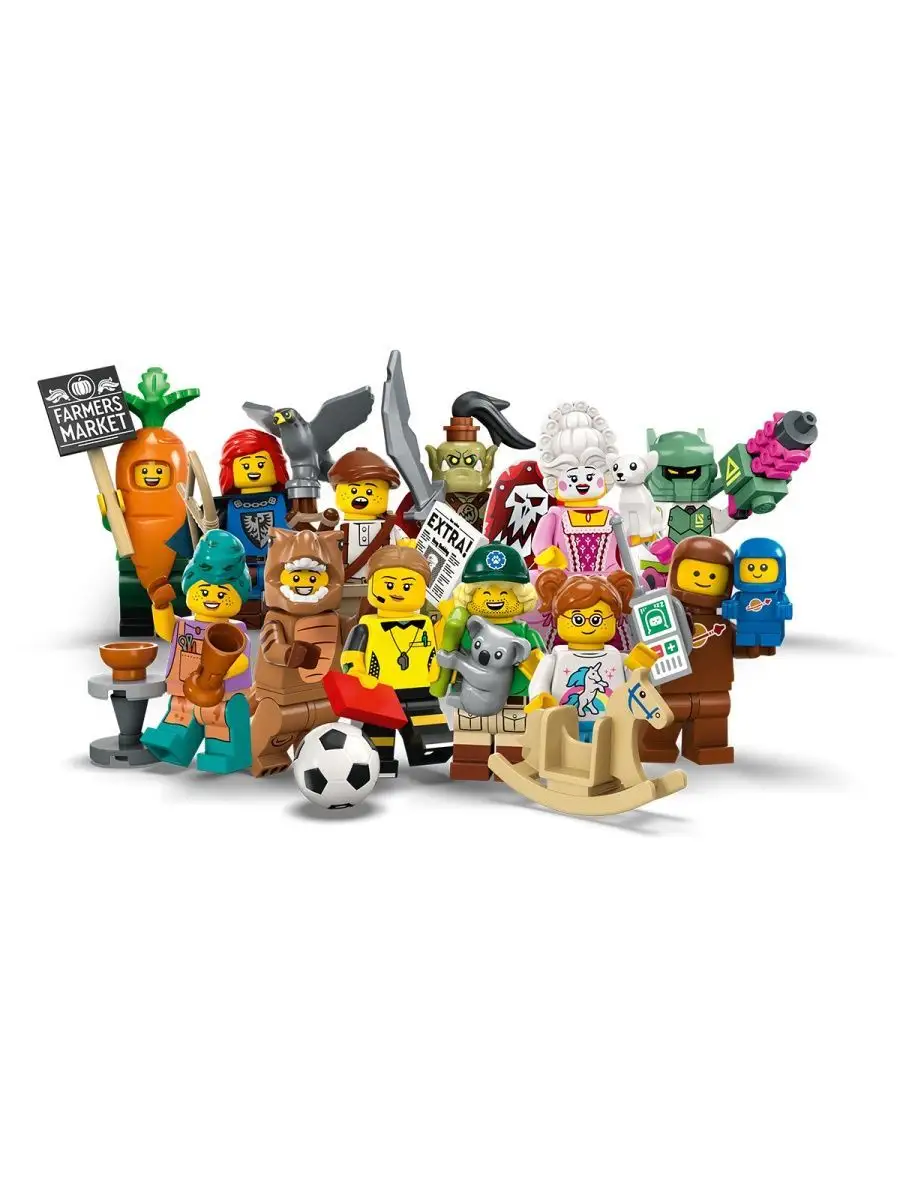 Minifigures 71037 Минифигурка LEGO, серия 24 LEGO 141292877 купить в  интернет-магазине Wildberries