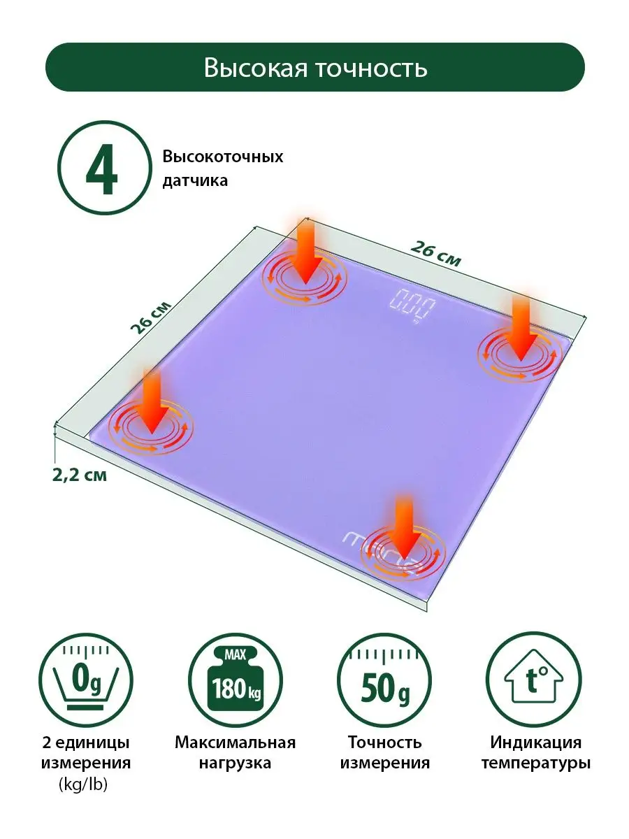 Весы напольные электронные со встроенным термометром Marta 141301351 купить  в интернет-магазине Wildberries
