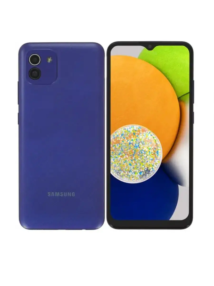 Смартфон GALAXY A03 32GB Samsung 141301550 купить в интернет-магазине  Wildberries