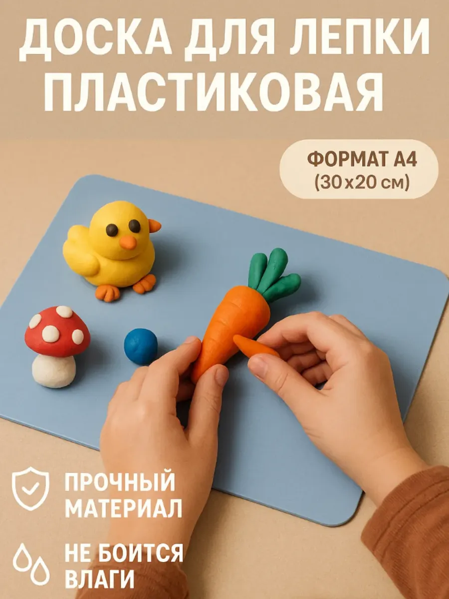 Доска для лепки А4