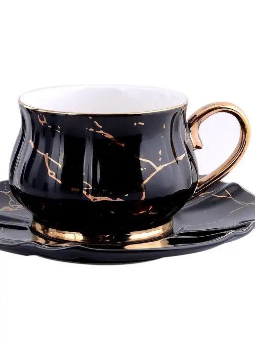 Чайный сервиз на 6 персон фарфор подарочный - фото 6