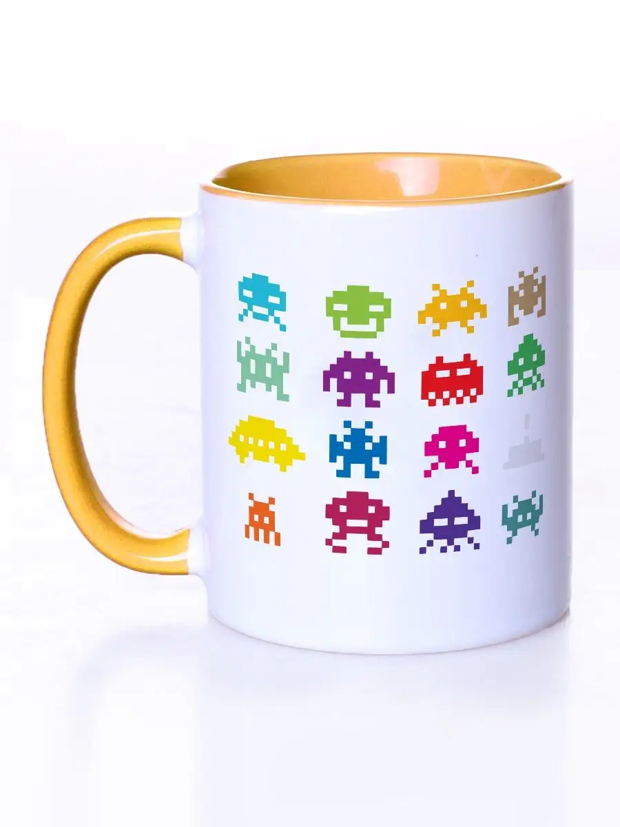 Ретро-игры|Космические захватчики|Space invaders|Пиксели Сувенир Shop  141358188 купить за 439 ₽ в интернет-магазине Wildberries