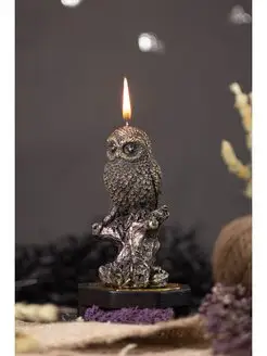 Свеча из воска алтарная программная Мудрая сова Moon.and.Candles 141371208 купить за 330 ₽ в интернет-магазине Wildberries