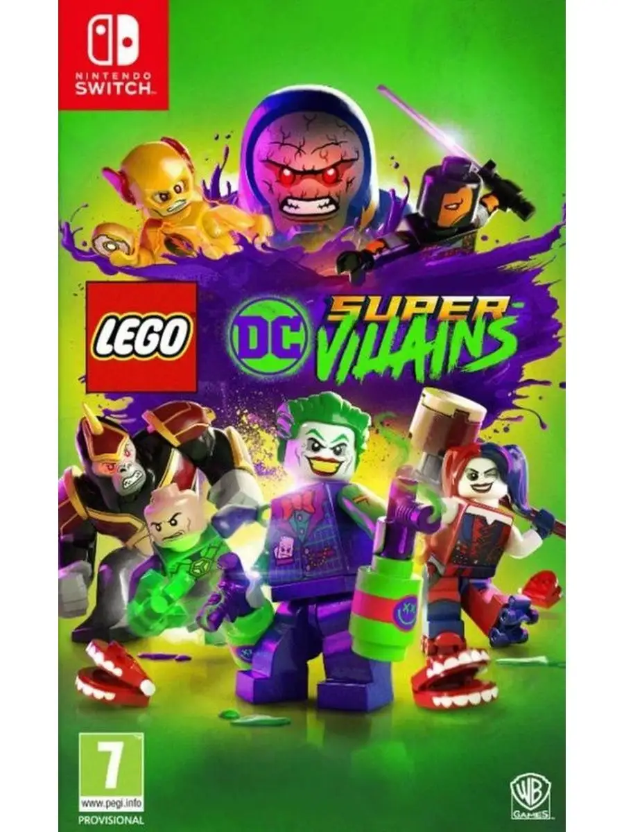 Игра LEGO DC Super-Villans (Nintendo Switch) NINTENDO 141417807 купить за 4  403 ₽ в интернет-магазине Wildberries