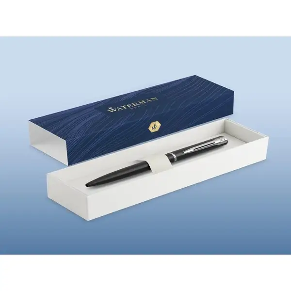 Ручка шариковая Waterman ALLURE, 1,0 мм (M), черный корпус