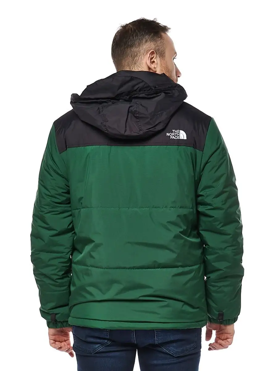 Куртка мужская стеганая с капюшоном короткая авто TNF THE NORTH FACE  141444707 купить за 1 968 ₽ в интернет-магазине Wildberries