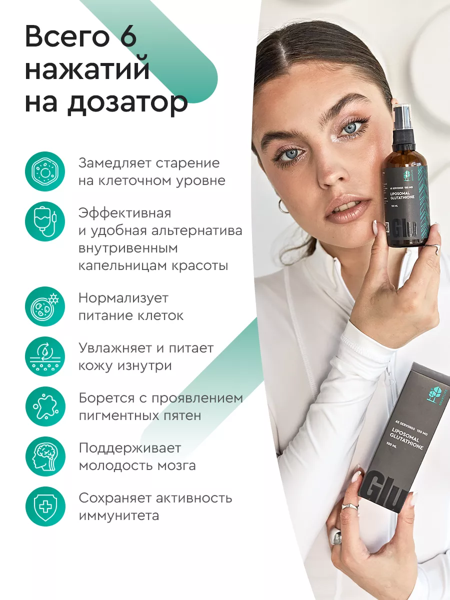 Липосомальный Глутатион 100 ml Liposomal Glutathione SmartLife 141495118 купить за 2 020 ₽ в интернет-магазине Wildberries