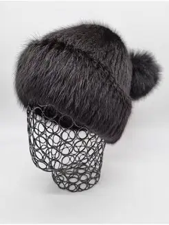 Шапка меховая вязаная ондатра LUXURY FUR HATS 141517217 купить за 3 705 ₽ в интернет-магазине Wildberries