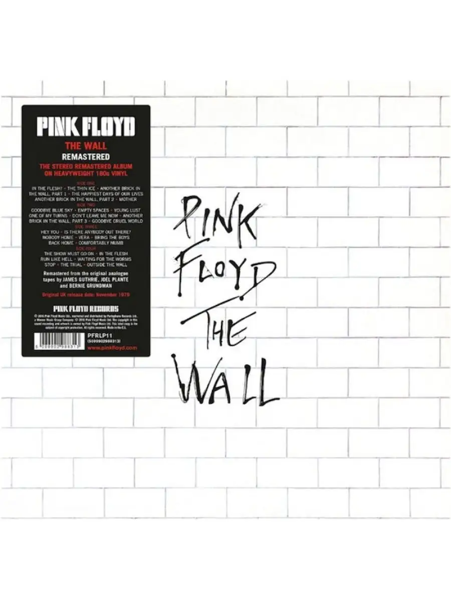 Pink Floyd The Wall Пинк Флойд Стена (2LP) Spika Music 141519809 купить за  8 454 ₽ в интернет-магазине Wildberries