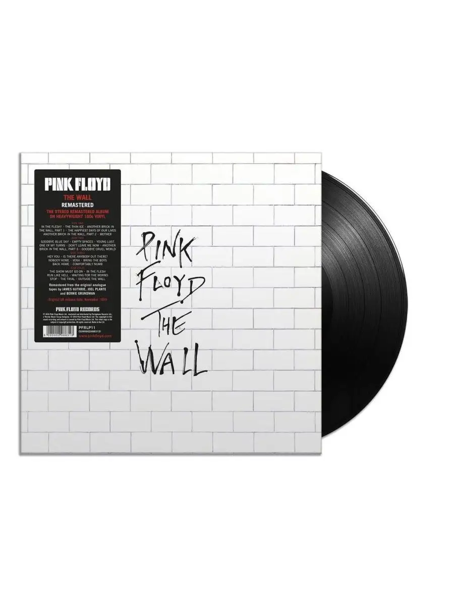 Pink Floyd The Wall Пинк Флойд Стена (2LP) Spika Music 141519809 купить за  7 919 ₽ в интернет-магазине Wildberries