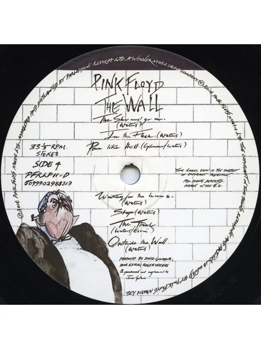 Pink Floyd The Wall Пинк Флойд Стена (2LP) Spika Music 141519809 купить за  7 919 ₽ в интернет-магазине Wildberries