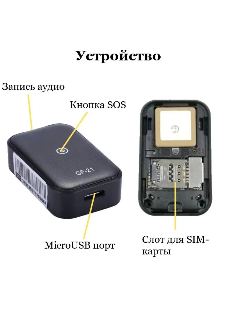 Мини GPS-трекер с аудиоконтролем Giro-One 141529441 купить за 2 692 ₽ в  интернет-магазине Wildberries