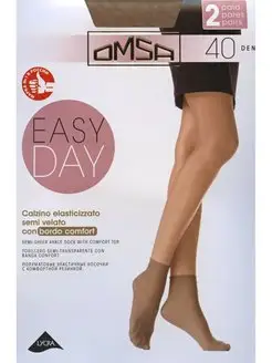 Эластичные носочки EASY DAY 40 ден OMSA 141555478 купить за 357 ₽ в интернет-магазине Wildberries